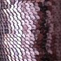 SEQUIN STRING TRIM ~ LAVENDER METALLIC~ 6mm FLAT strung by yard  Made in USA