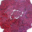 Red Cranberry Sequin Cloud Glitter Hologram 1.5 inch Large Couture Paillettes