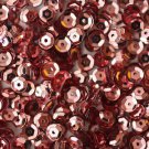 5mm Cup SEQUIN FACET PAILLETTES ~ PINK Metallic ~ Made in USA
