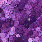 8mm Flat SEQUIN PAILLETTES ~ VIOLET PURPLE Laser MULTI  HOLOGRAM ~ Made in USA.