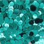 8mm Flat Loose SEQUINS PAILLETTES ~ Turquoise Teal Blue Green Peacock