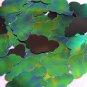 Green Jungle Rainbow Black Sequin Cloud 1.5 inch Couture Large Paillettes