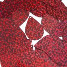 Cranberry Red Sequin Teardrop Glitter Hologram 1.5 inch Couture Paillettes