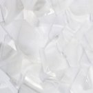 Sequin Long Diamond 1.5 inch Raw Silk Crystal Illusion. Large Paillettes.