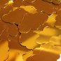 Brass Gold Polished Metallic Sequin Cloud 1.5 inch Couture Large Paillettes