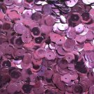 SEQUIN FACET 8mm Cup Loose PAILLETTE ~ Deep PURPLE Metallic ~ Made in USA