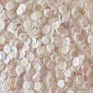 8mm Cup SEQUIN FACET PAILLETTE~ Pale LILAC PINK RAINBOW IRIS ~Made in USA