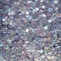 8mm Cup Sequins Facet Paillette ~ Pale Blue Crystal Iris Rainbow ~ Made in USA