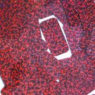 Cranberry Red Sequins Glitter Hologram Rectangle Long 1.5 inch Couture Paillette