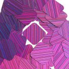 Purple City Lights Square Diamond 1.5 inch Reflective Couture Sequin Paillettes