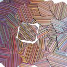 Lavender City Lights Square Diamond 1.5 inch Reflective Couture Sequin Paillette