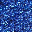4mm Cup Sequins Loose Paillettes ~ Royal Blue Shiny Metallic ~ Made in USA