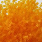 4mm Flat SEQUIN PAILLETTES ~ GOLDEN YELLOW Transparent See-Thru ~ Made in USA