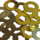 Gold Metallic Shiny Sequin Circle Donut 1.5 inch Large Couture Paillettes