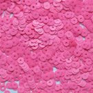 4mm Flat SEQUIN PAILLETTES Loose ~ Neon Bright Pink Opaque~ Made in USA