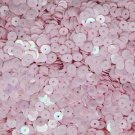 5mm Flat SEQUIN PAILLETTES ~ Pale Pink Opaque RAINBOW IRIS IRIDESCENT ~ USA