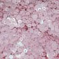 5mm Flat SEQUIN PAILLETTES ~ Pale Pink Opaque RAINBOW IRIS IRIDESCENT ~ USA