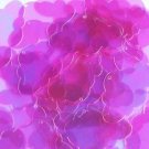 Pink Fuchsia Crystal Iridescent Cloud 1.5" Couture Sequin Paillettes Made in USA