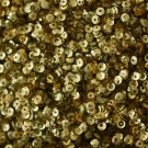 4mm Cup SEQUIN FACET PAILLETTES ~ GOLD Metallic ~ Made in USA