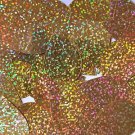 Gold Multi Reflective Hologram Sequins Teardrop 1.5" Large Couture Paillettes