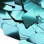 Teal Blue Green Metallic Sequins Long Diamond 1.75 inch Couture Paillettes