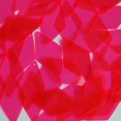 Pink Fluorescent Transparent Diamond See-Thru 1.75 inch Couture Sequin Paillette