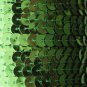 SEQUIN STRING TRIM ~ LIME GREEN METALLIC ~ 6mm FLAT strung by yard  Made in USA