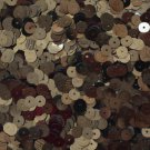 6mm Flat Loose SEQUINS PAILLETTES ~ Metallic Deep Chocolate BROWN