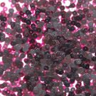 6mm Flat Loose Sequin Paillette Purple Transparent See-Thru Made in USA