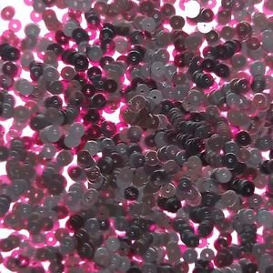 6mm Flat Loose Sequin Paillette Purple Transparent See-Thru Made in USA