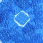 3D Blue Sequin 30mm Rounded Square Diamond Dimensional Reflector Paillettes
