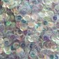 SEQUIN FACET 8mm Shallow Cup Loose PAILLETTE ~ Mirror Ultra Crystal Rainbow