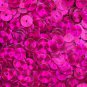10mm Flat SEQUIN Loose PAILLETTES ~ FUCHSIA PINK PRISM MULTI Reflective METALLIC