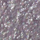 5mm Cup SEQUIN FACET Loose Paillettes ~ Transparent Lilac Lavender Iris Rainbow