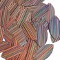 Salmon Pink Navette Leaf Sequins 1.5 inch City Lights Reflect Couture Paillettes
