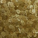 Gold SEQUINS 8mm Flat Loose PAILLETTES ~ Gold Nugget SNAKE SKIN LIZARD effect