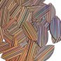 Peach Pink Navette Leaf Sequin 1.5 inch City Lights Reflective Couture Paillette