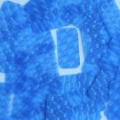 3D Blue Sequin Rectangle Long 1.5 inch Dimensional Reflector Paillettes