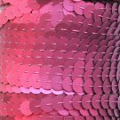 Sequin Trim Burgundy Wine Matte Frost 8mm flat strung by the yard. Made in USA.