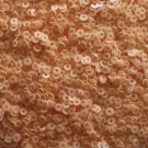 3mm Flat SEQUIN PAILLETTES ~ Opaque PEACH BLUSH Iris Rainbow ~ Made in USA.