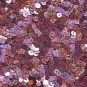 5mm Flat Sequin ~ Pink Hologram Glitter Reflective ~ Loose Paillette Made in USA