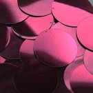 Burgundy Wine Red Shiny Sequins Round 1.5" Large Couture Paillettes