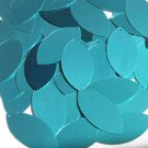 Teal Blue Green Navette Leaf Sequins 1.5 inch Metallic Shiny Couture Paillettes