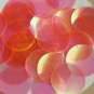 Orange Crystal Rainbow Iridescent Sequins Round 1.5" Large Couture Paillettes