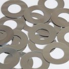 Silver Metallic Shiny Sequin Circle Donut 1.5 inch Large Couture Paillettes