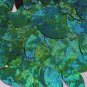 Navette Leaf Sequin Starry Night Blue Green Swirl Texture 1.5 inch Paillettes