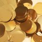20mm ROUND SEQUIN PAILLETTES ~  GOLD Metallic ~ Flat Sequin Disc Made in USA