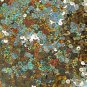 5mm Flat Sequin ~ Gold Hologram Glitter Reflective ~ Loose Paillette Made in USA