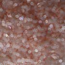 3mm Flat SEQUIN PAILLETTES ~ PALE PINK FROST Iridescent Rainbow ~ Made in USA