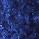 4mm Flat SEQUIN PAILLETTES ~ ROYAL BLUE Matte SILK FROST Sequins ~ Made in USA.